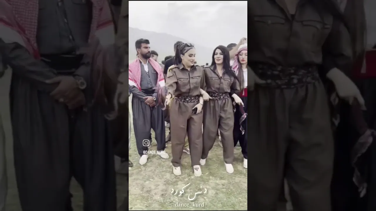 در هر چرخش، تاریخ هزارساله‌ای میرقصد! 🕊️📜 #تاریخ زنده#kurd #dance #kurdistan #کورد #کوردستان #رقص
