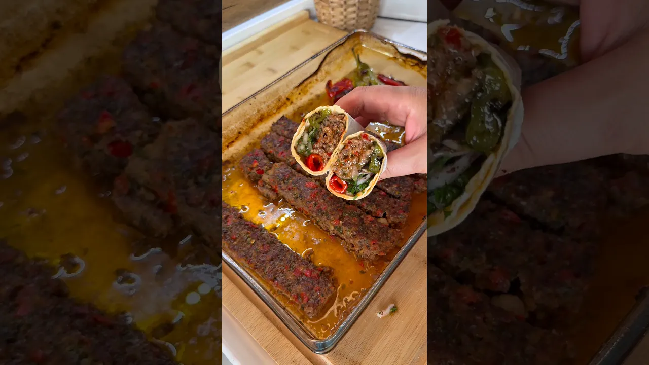 Evde Adana Kebap 🥙 #food #tarif #recipe #adanakebap #adana #kebap #globalcuisine #cooking