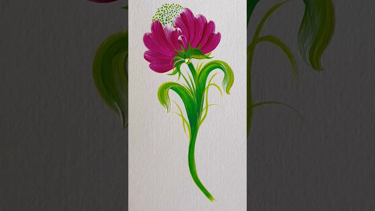 290 Beginner friendly acrylic painting #shortsfeed #acrylicpainting #beginnerfriendly