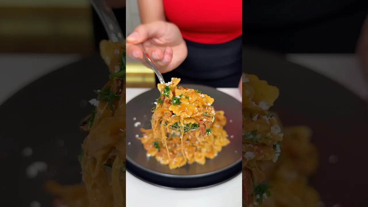 Kışın bu makarnayı yapın ｜ Winter Pasta 🍝 #busezeynep #pasta