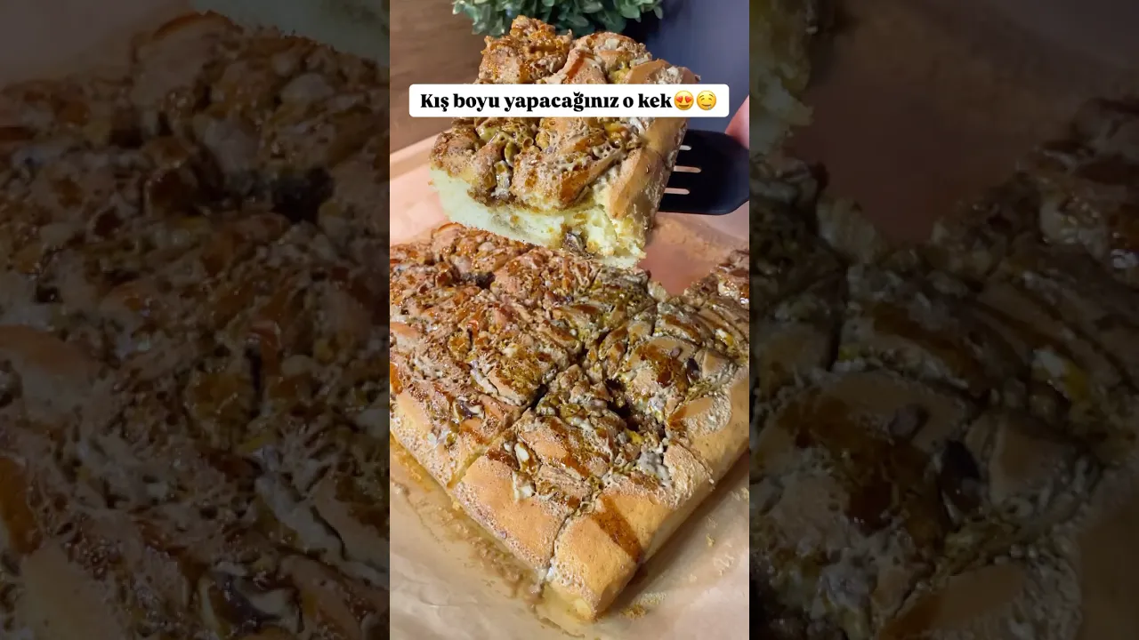 Pekmezli ve tahinli kış keki😍Tarif yorumda✍️recipe in comments🎊 #food #kek #globalcuisine #kışkeki
