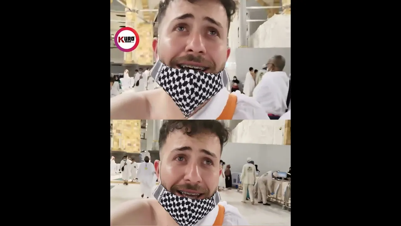 به‌ بینینی كه‌عبه‌ی پیرۆز گریا 🥲 خودایه‌ بێ به‌شمان نه‌كه‌یت له‌ بیبینی ماڵه‌كه‌ت