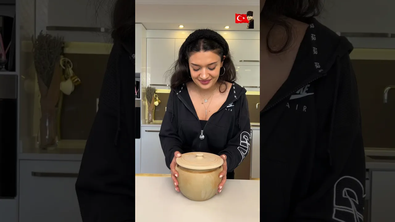 Kapadokya’dan aldığım çömlekte yoğurt denedim #busezeynep #shorts #yoghurt