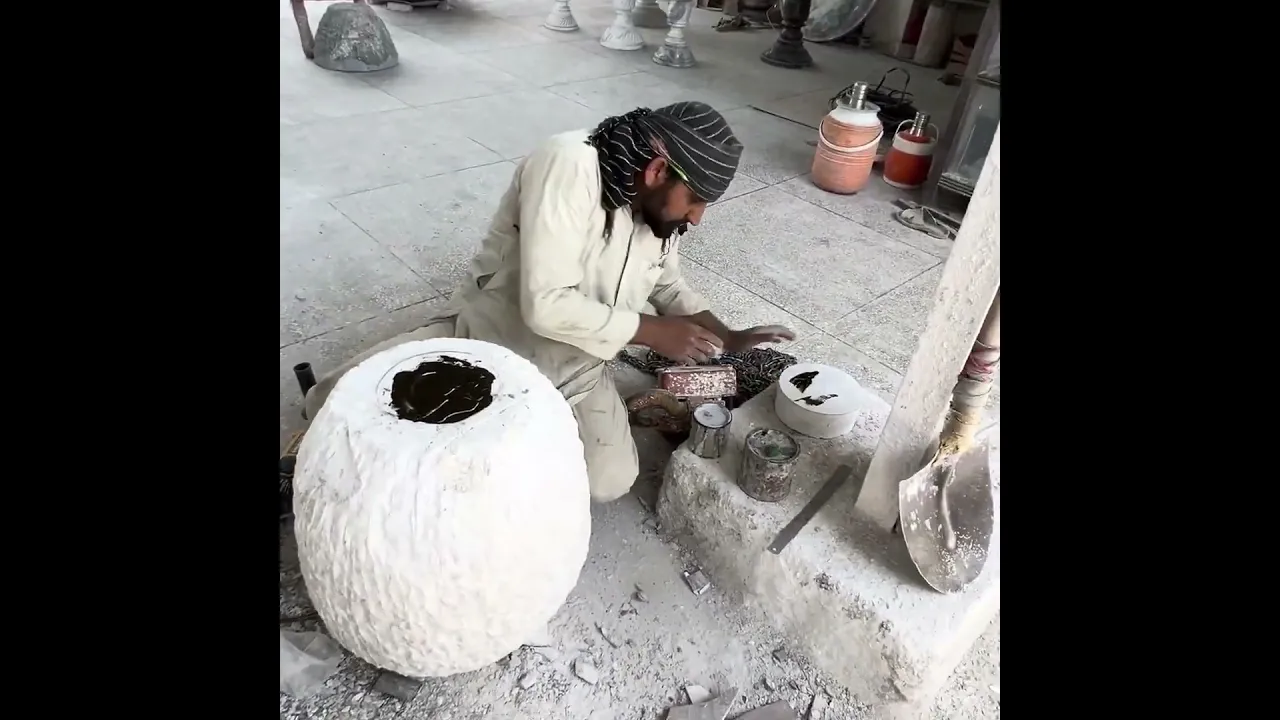 Perfect Stone Ball Creation ｜ Mesmerizing Manufacturing Process..AE