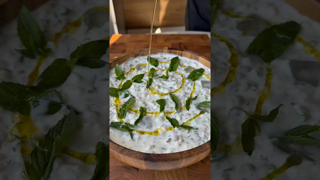 Tarif yorumda✍️ #food #tarif #recipe #soğukçorba #ayranaşı #globalcuisine #global