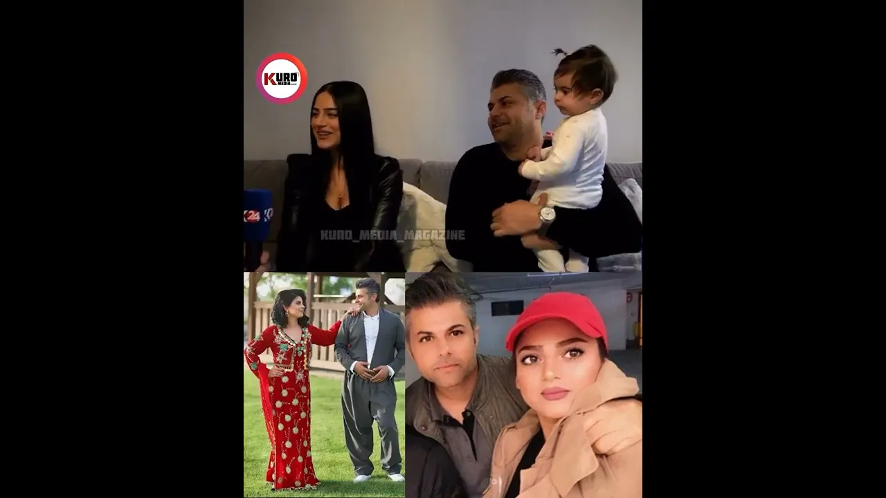 خانمه‌ هونه‌رمه‌ند یه‌ریڤان له‌ وڵاتی سوید له‌گه‌ڵ هاوسه‌ره‌كه‌ی ده‌رده‌كه‌وێت