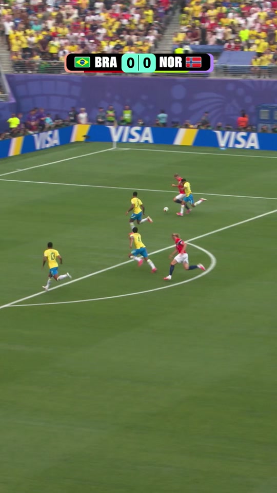 When Erling Haaland put two past Brazil... 🇳🇴✨ #FIFAWorldCup