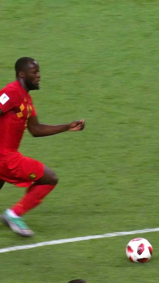 Lukaku created it, De Bruyne finished it 🇧🇪 #FIFAWorldCup