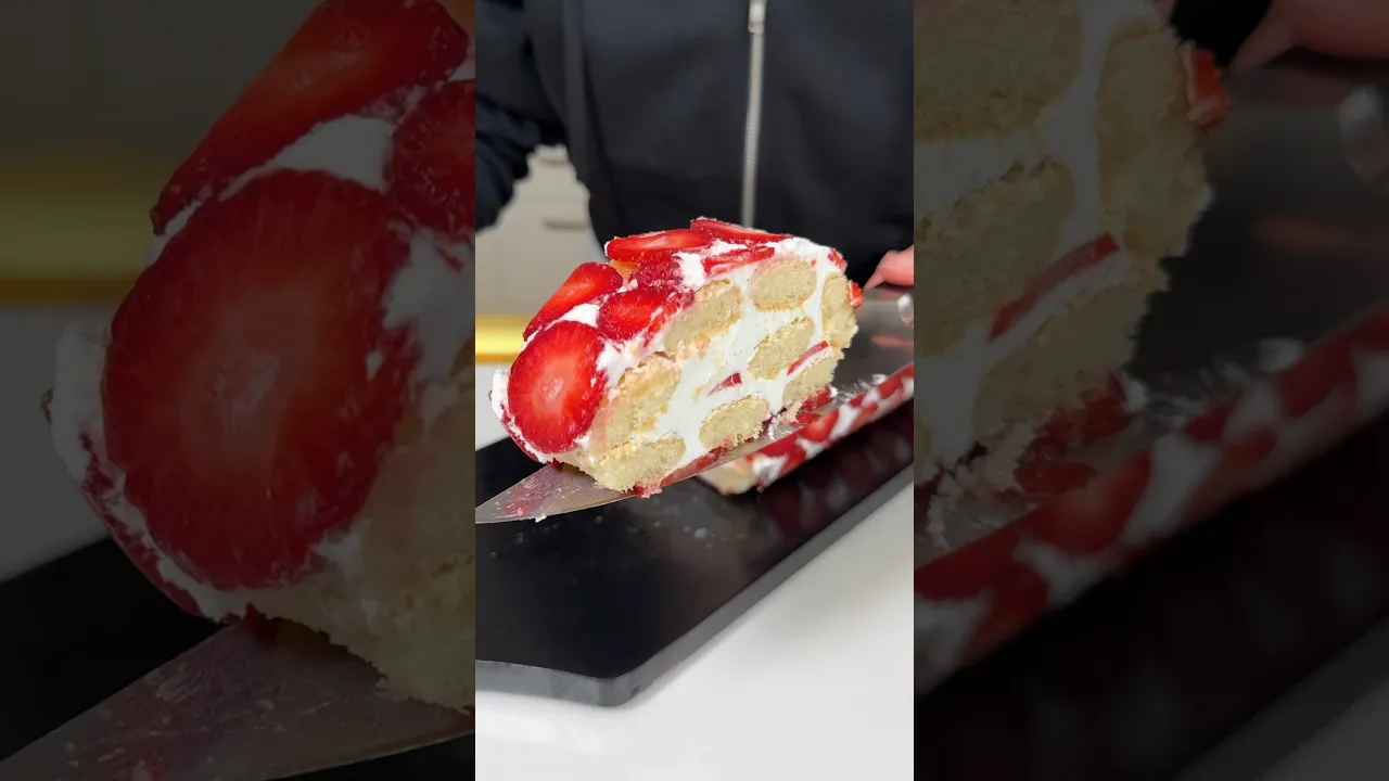 Çilek Tiramisu ⧸ Strawberry Tiramisu #tiramisu #strawberry #summerofshorts #busezeynep