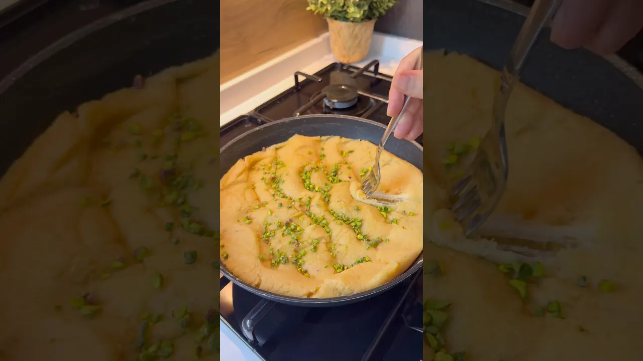 Peynirli helva😍 #eidmubarak #tarif #globalcuisine #food #ramadan #food #pratiktarifler #recipe
