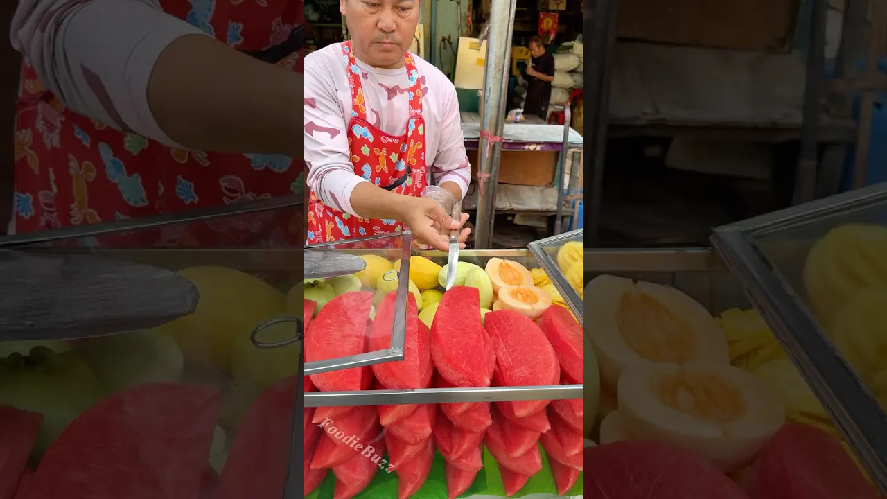 Fresh, Sweet & Perfectly Cut Fruit in Bangkok