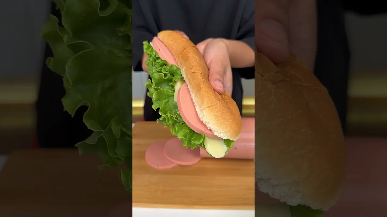 Salam ⧸ Salami #breakfast #sandvich #salami #busezeynep