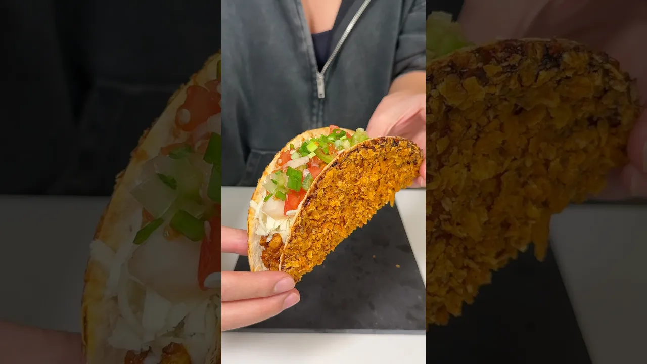 Böyle taco yapan var mıydı？😅🌮Has anyone made tacos like this before？ #taco #busezeynep