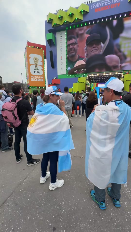 Out here completing Messi side quests at Mexico City #FIFAFanFestival...