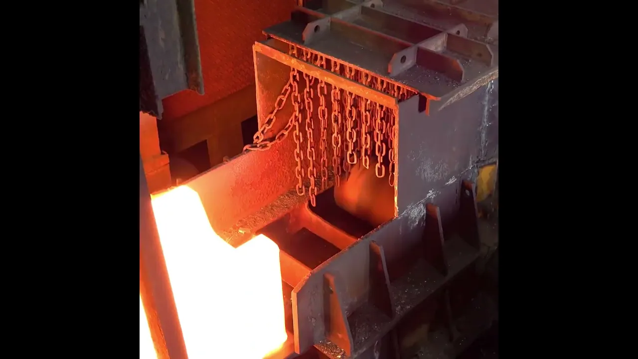 Extreme Heat, Melting Scrap Metal to Forged I Beams