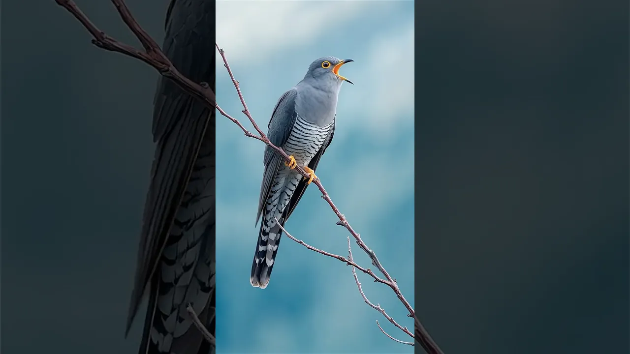 The Iconic Call of the Cuckoo 🎶🐦 #animauxsauvages #animaux #nature #animalfacts #birds #shorts