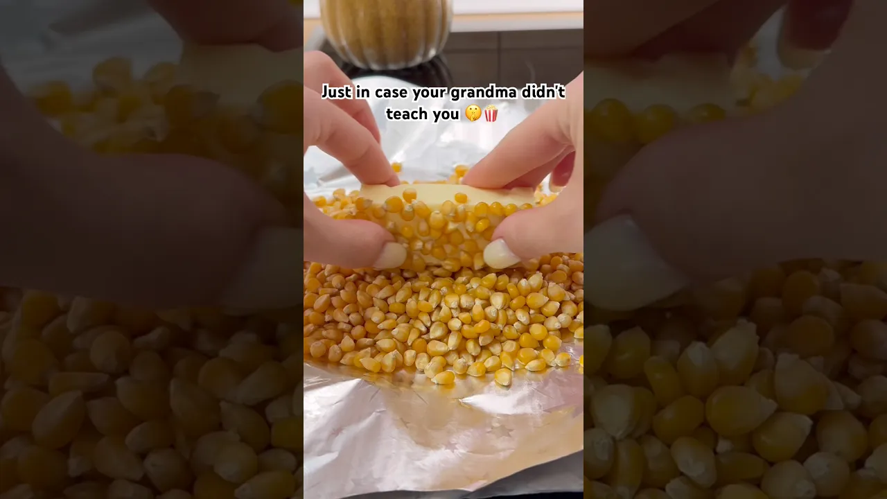 Just in case your grandma didn't teach you 🤫🍿 #diy