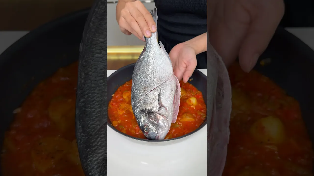 Çipurayı böyle dene ｜ Fish dish 🐟 #seabream #busezeynep #çipura