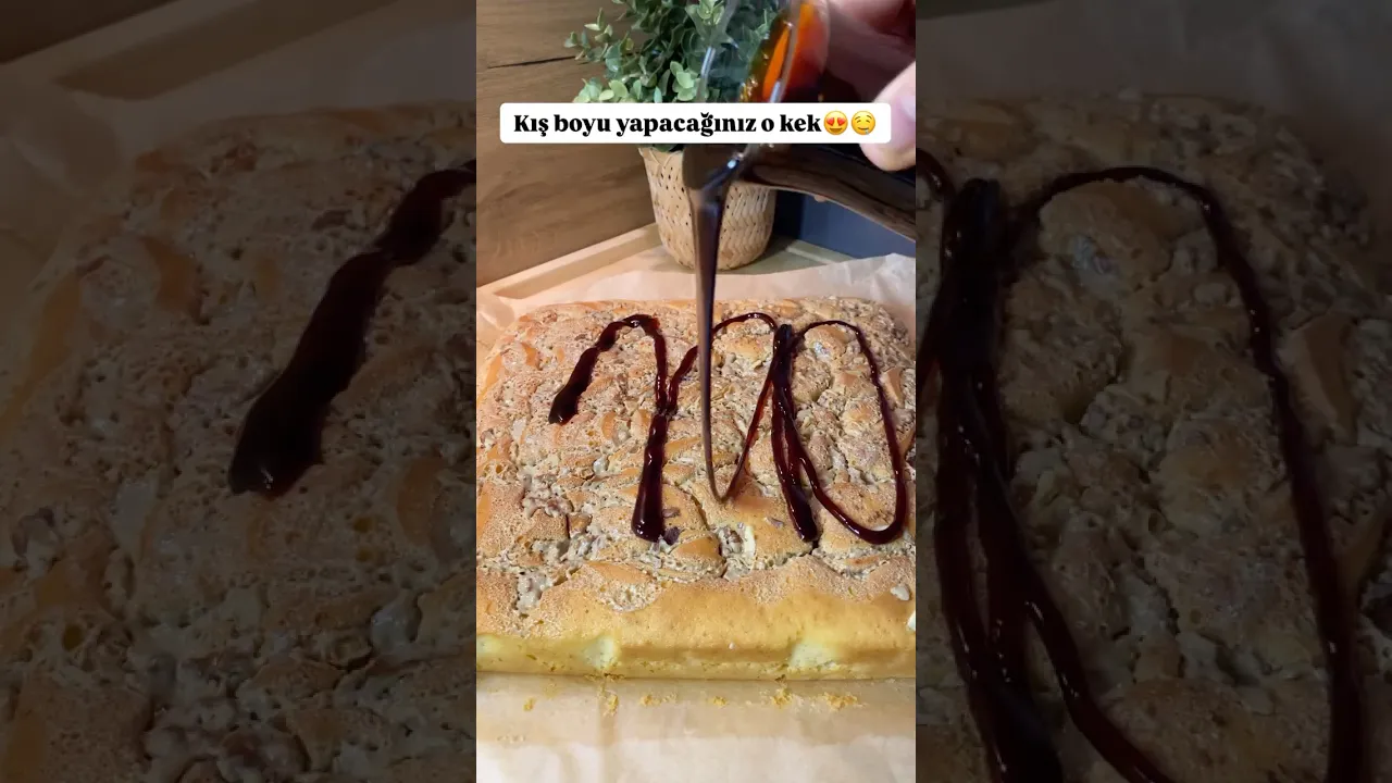 Tahinli,cevizli,pekmezli kek🤤 #food #globalcuisine #global #yemektarifleri #globalfood #dessert
