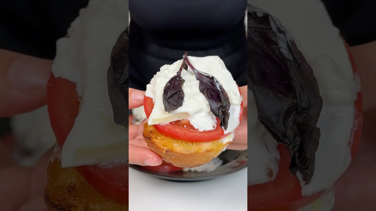 XL Burrata yaptım! #burrata #busezeynep