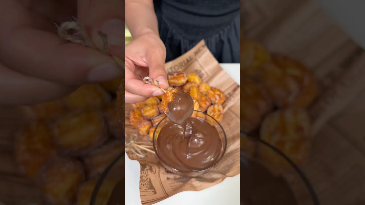Mini Churros 🥨 English ⬇️ #churros #busezeynep