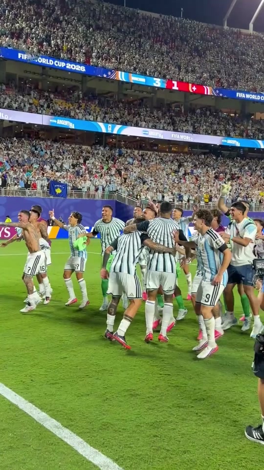 It’s an Argentina fiesta. 🇦🇷🙌 #FIFAWorldCup
