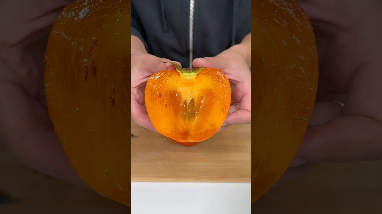 1 Hurma Puding Mucizesi ｜ Persimmon Chocolate Pudding (Blender Recipe) ⬇️ #persimmon #busezeynep