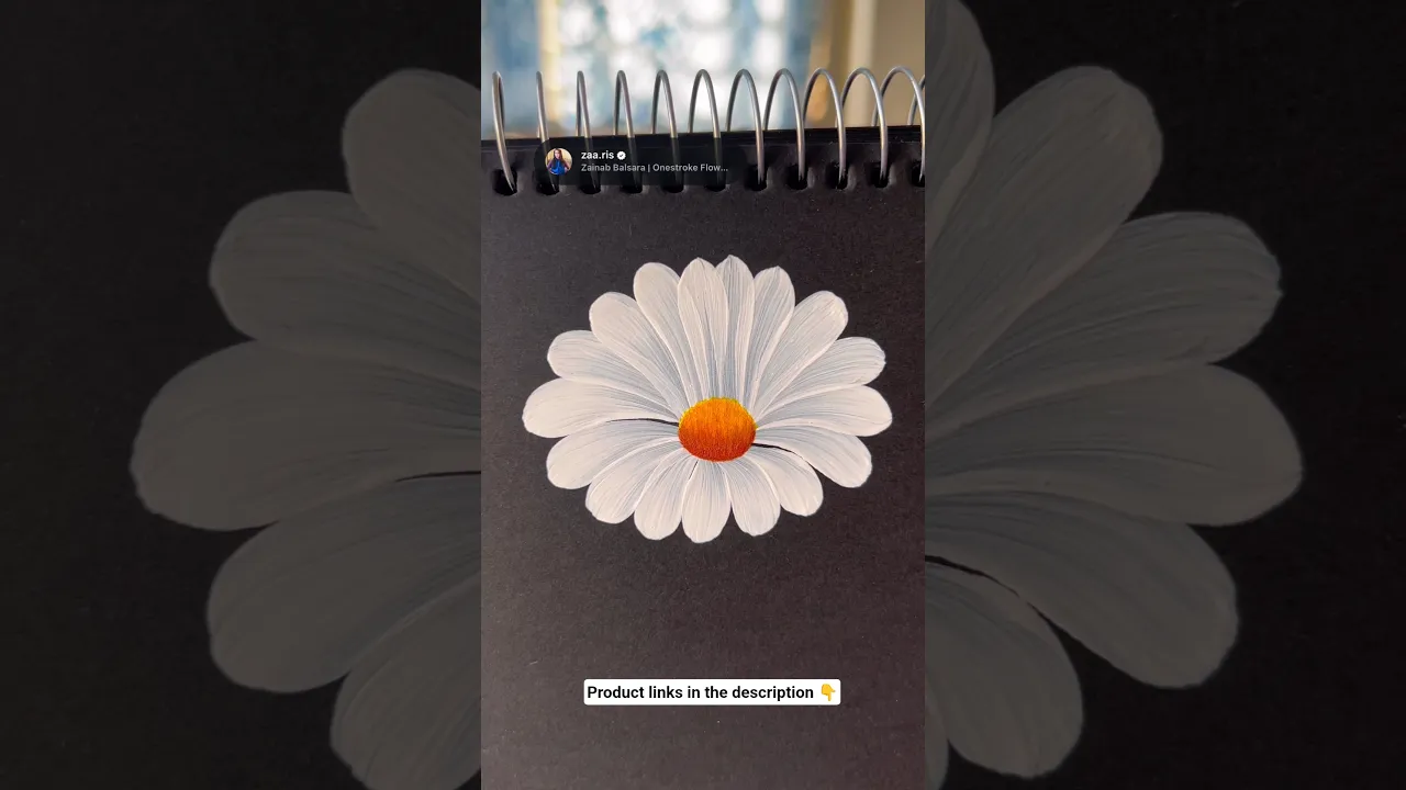 410 🫶💯🎨Beginner flower painting ideas 🎨💯👌#beginnerfriendly #shorts #flowers