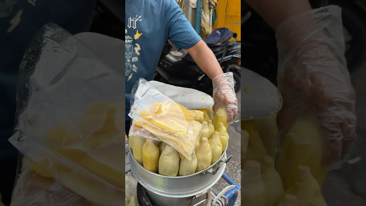 Only $0.60! Golden Sweet Corn in Bangkok