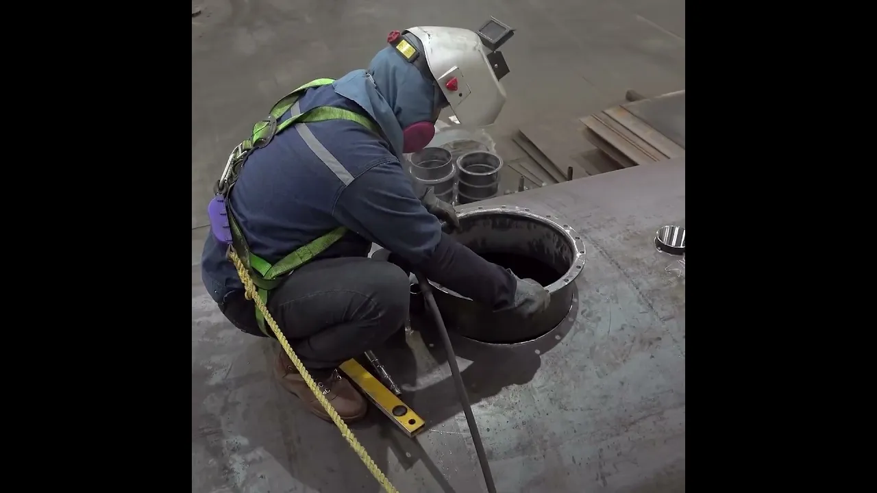 Inside The Mega Oil Tank Factory Giant Storage Tank Build BW