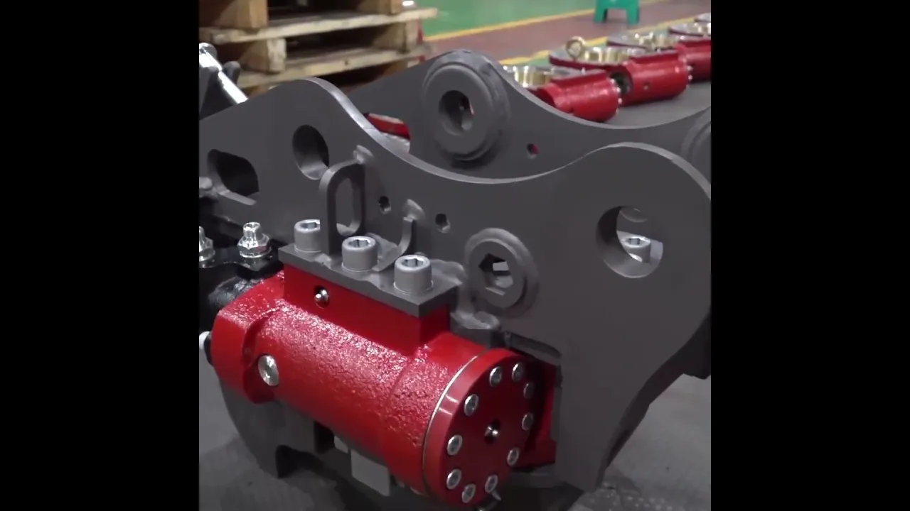 Building a Heavy Duty Excavator Grapple Arm Full Manufacturing Process!