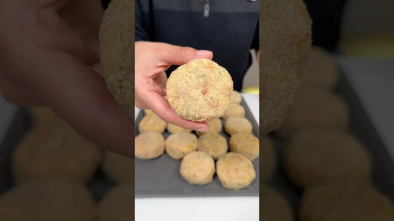 Kroket ⧸ Croquet Potato. #croquet #busezeynep