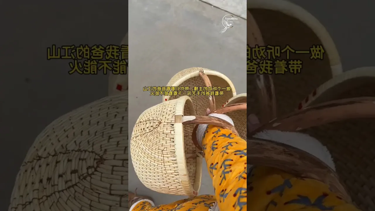 A Father’s Handcrafted Baskets Show Rural Craftsmanship, Patience, and Timeless Skill