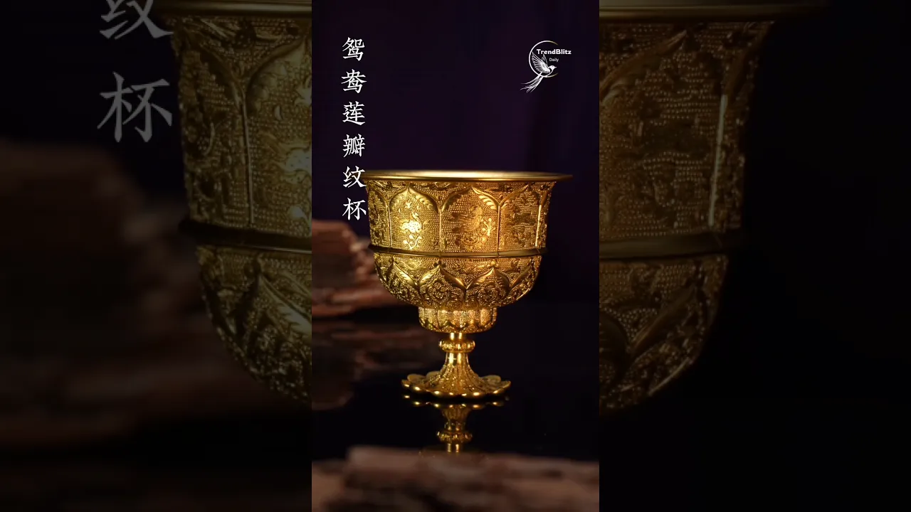 Lotus Petal Cup of Gold 🌸 Rediscovering a Thousand Year Lost Luxury Craft