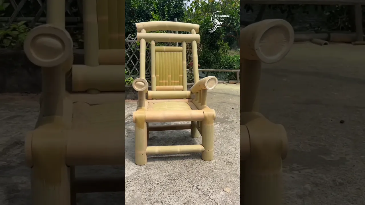 Peeled vs Raw Bamboo Chairs： Craftsmanship, Appearance, Strength, and Durability Compared