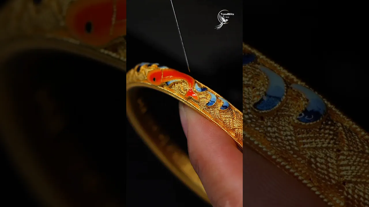 Wear This Ancient Gold Bracelet for New Year Prosperity, Wealth & Timeless Craft