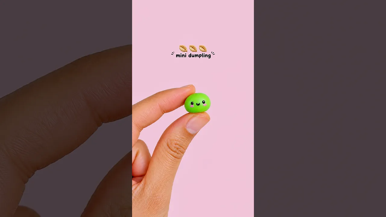 How to Make a cute🥰 VIRAL Mini Dumpling SQUISHY! 😱😳 DIY Taba Squishy Tutorial #diy #squishy