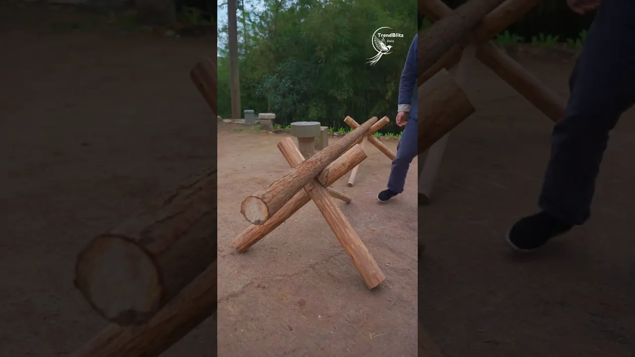A Handmade Ladder Built to Last a Century—Ancient Mortise & Tenon Craft Revealed
