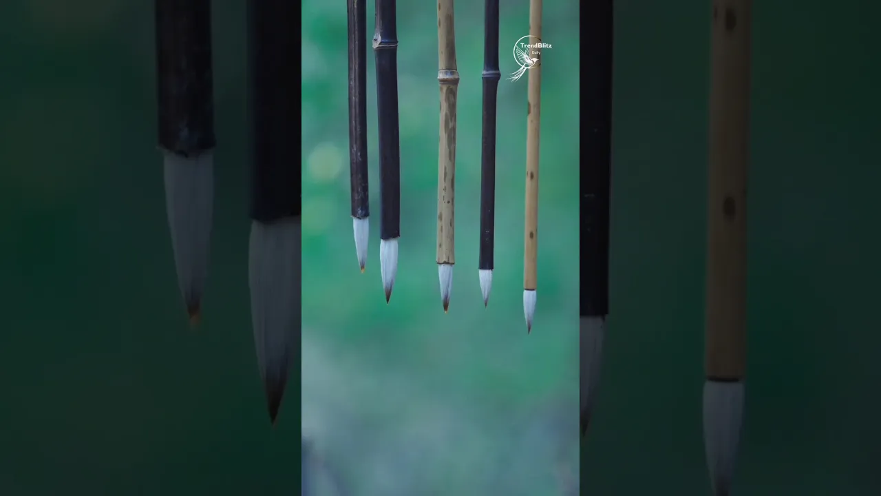 Timeless Chinese Brush Craft — Traditional Handmade Calligraphy Brush Process