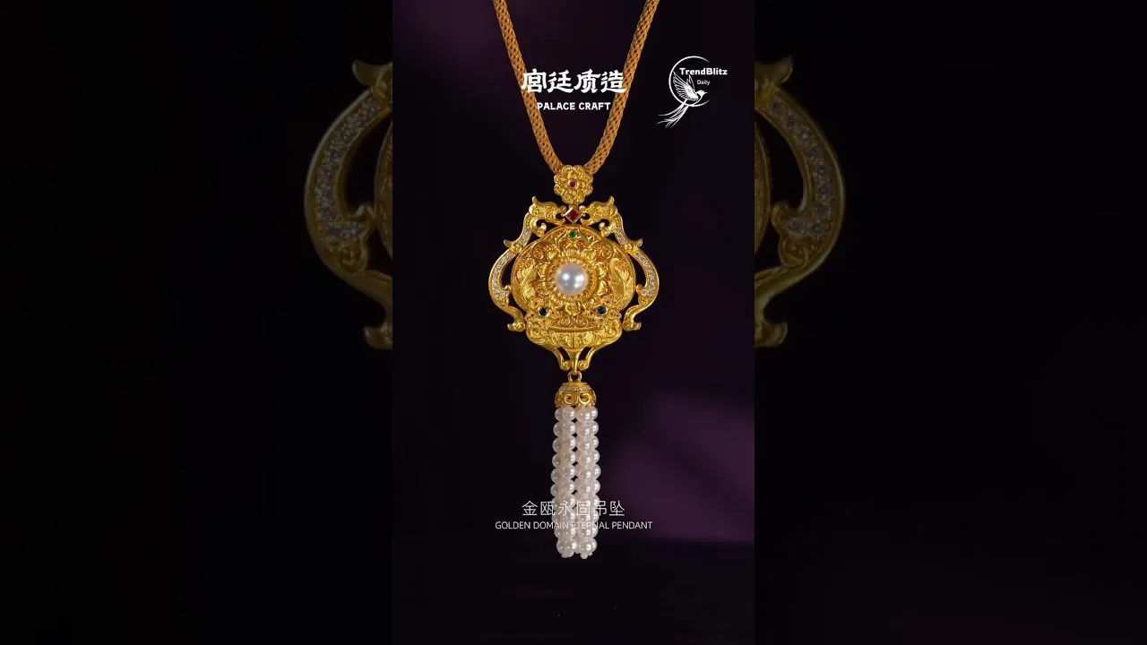 Simplicity in Complexity： Handcrafted Golden Goblet Art with Timeless Cultural Blessings