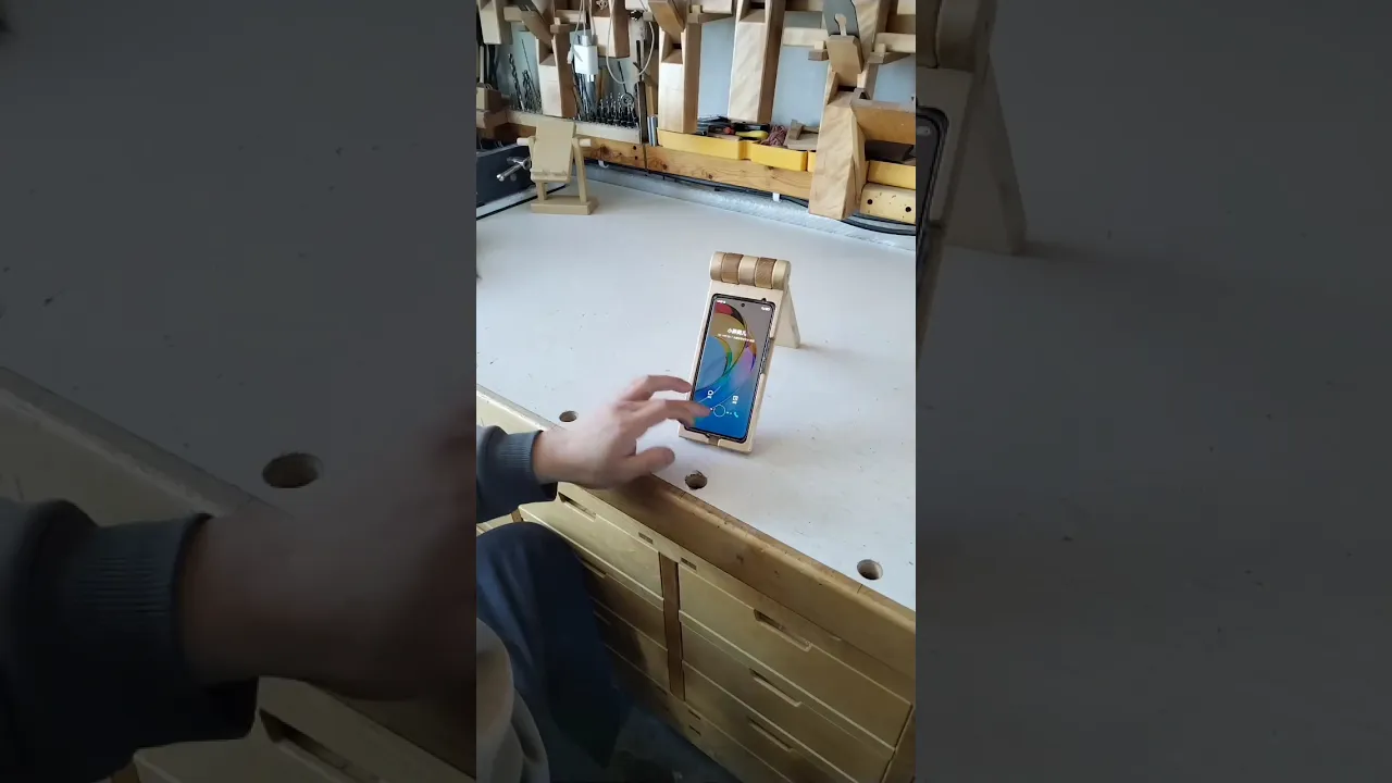 Handmade Wooden Mobile Phone Case Crafting Process ｜ Smart DIY Woodworking Business Idea