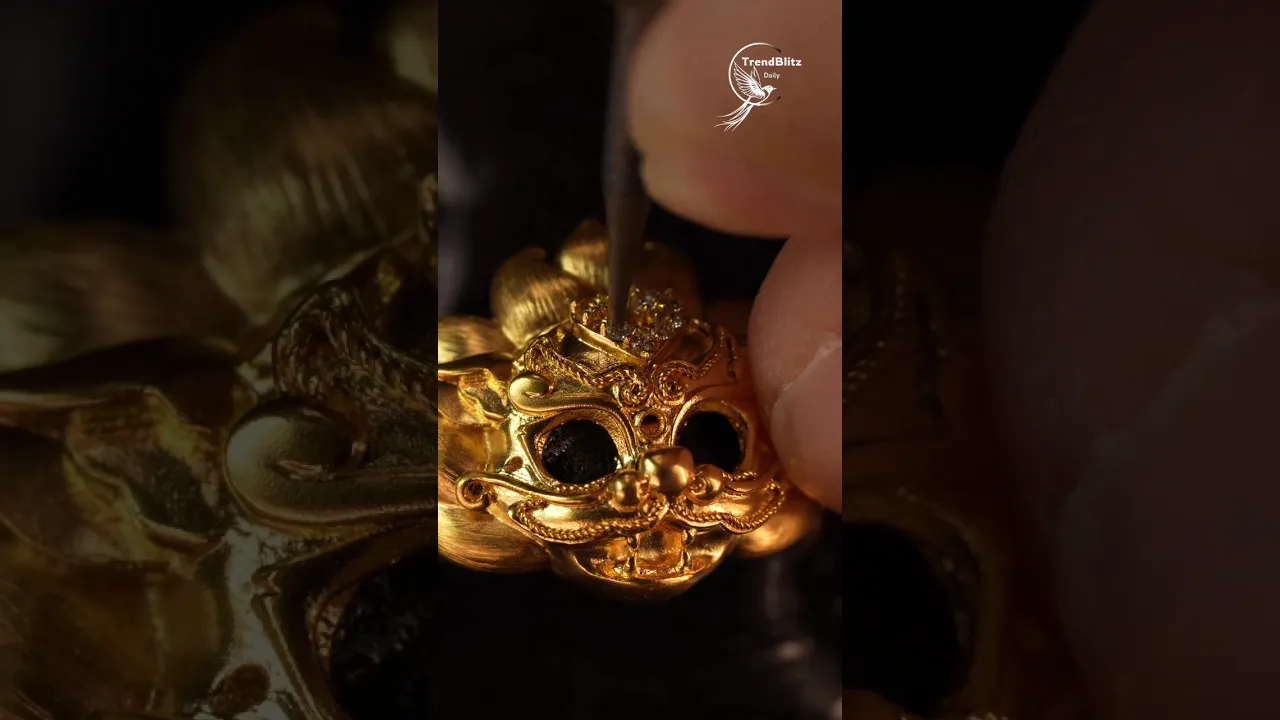 New Member Joins the Qilin Family ｜ Luxury Gold Ring Craftsmanship & Cultural Heritage Art