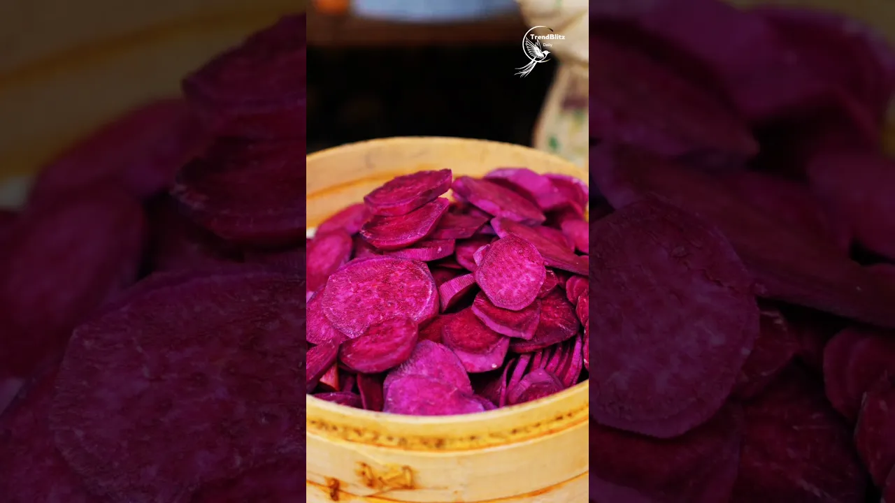 First Meal of 2026： Purple Sweet Potato Dumplings ｜ Rural New Year Traditions & Blessings