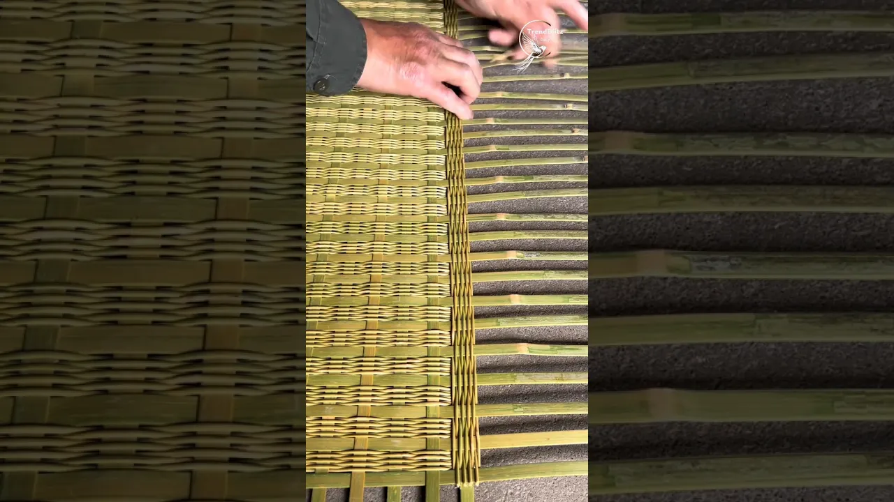 Timeless Bamboo Cradle Craft 🎋 Handmade Baby Basket Weaving Tradition & Care