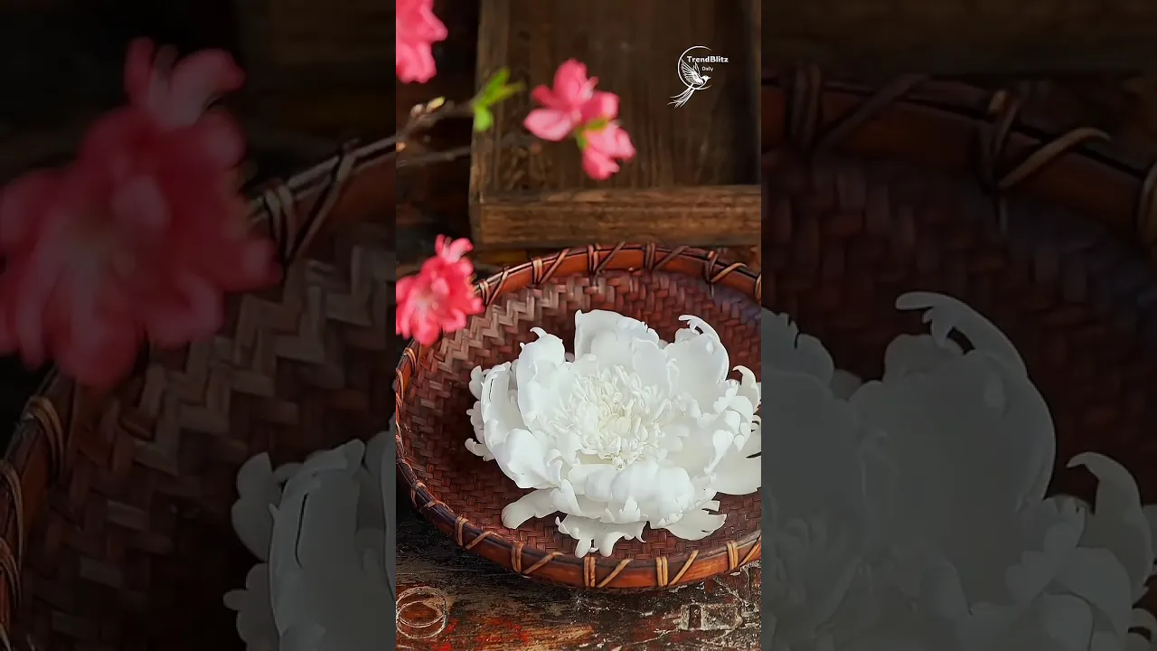 Luoyang Peony Heritage Craft Blossoms — Traditional Tongcao Art Recreated