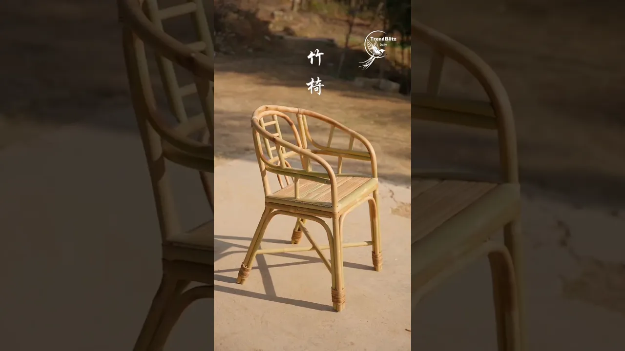 Handmade Bamboo Chair Craftsmanship ｜ Timeless Chinese Heritage Furniture