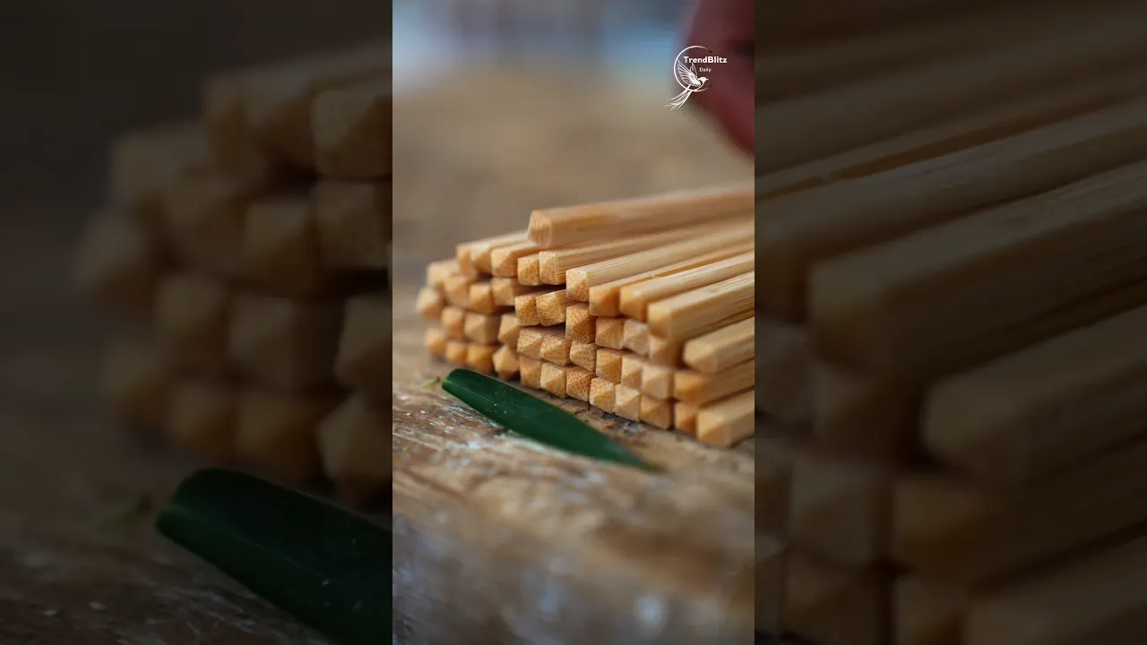 When Heaven & Earth Align 🥢 Traditional Chopsticks Craft & Rural Harmony
