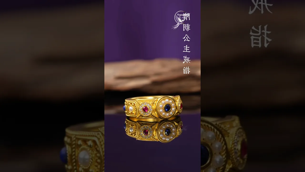 Timeless Chinese Gold Art ｜ Sui Dynasty–Inspired Intangible Cultural Heritage Craft