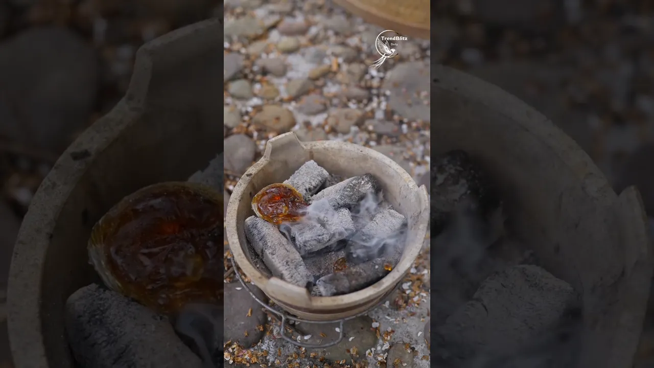 Chinese Ice Crystal Cake Making ✨ Traditional Pastry Craft & Rural Dessert Culture
