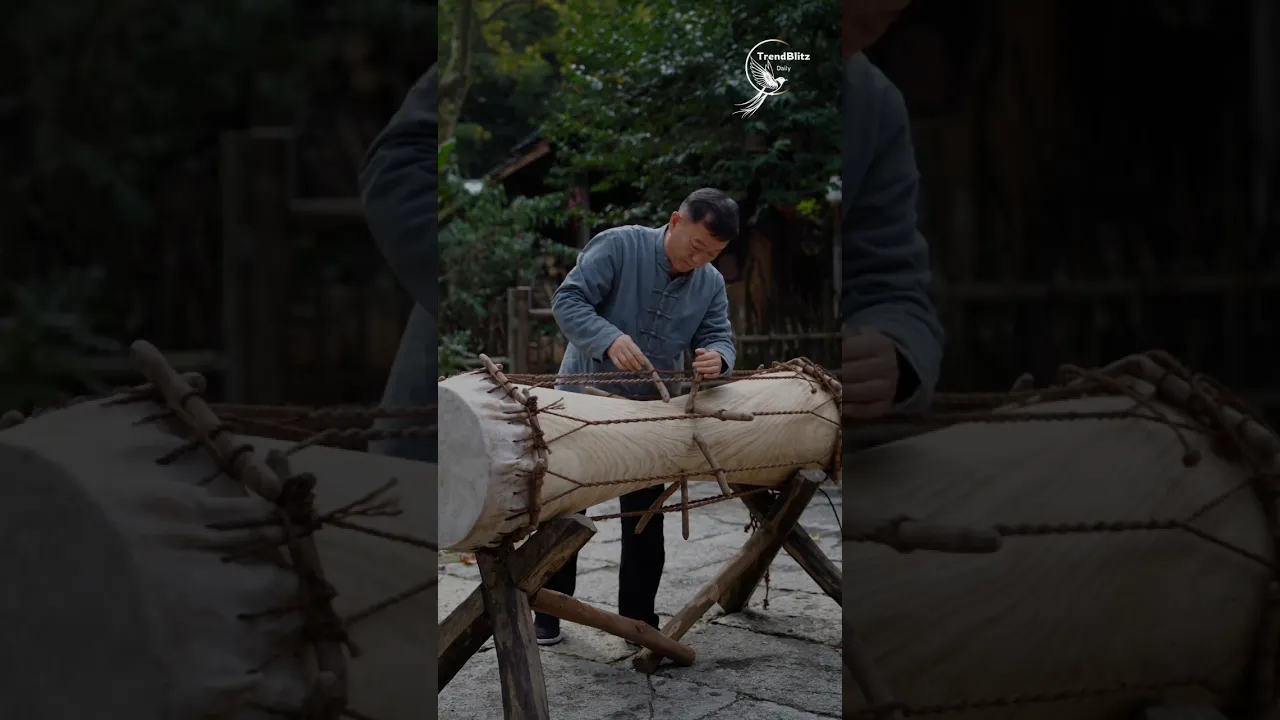 Traditional Long Drum Dance ｜ Intangible Cultural Heritage Rhythm of Daily Life